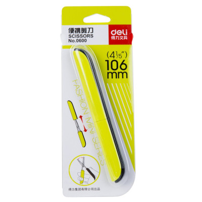 Kéo Tiện Lợi Deli - Nhỏ Gọn - Lưỡi Sắc Bén - Nhiều Màu - 1 Chiếc - 600