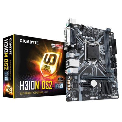 Bo mạch chủ Mainboard Gigabyte H310M DS2- Hàng Chính Hãng
