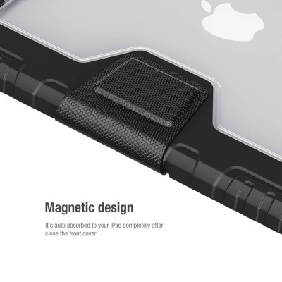 Bao da dành cho iPad Pro 11 inch (2021) M1 có nắp bảo vệ camera Nillkin Bumper Leather -  Hàng chính hãng