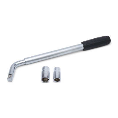 Bộ tay công vặn ốc tháo lốp ô tô xe máy Ldexin (Tròng 2 đầu 17/19 và 21/23)-Loại tốt