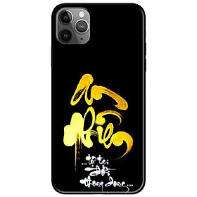 Ốp lưng cho iPhone X - iPhone Xs - Xs Max - XR - iPhone 11 - 11 Pro Max - Thư Pháp An Nhiên - Hàng Chính Hãng