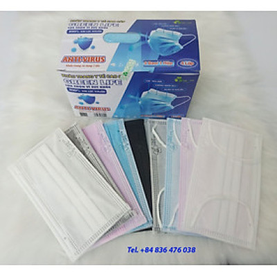 Khẩu trang y tế 4 lớp kháng khuẩn, mềm mịn, mát - có chứng nhận kiểm định chất lượng - GREEN LIFE