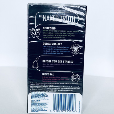 Bao Cao Su Durex Kéo Dài Thời Gian Performa - Nhập Khẩu Thái Lan - 12s