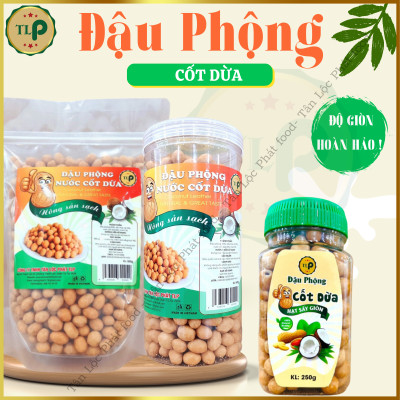 Đậu phộng cốt dừa da cá đặc biệt Tân Lộc Phát (Hũ 250g)