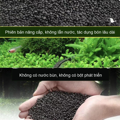 Đá Nham Thạch 2KG + Phân nền S.MEKONG túi 2KG cho hồ thủy sinh
