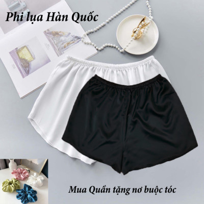 Quần Đùi Nữ Mặc Nhà New Design Quần Short Nữ ,Vải Satin, Mịn ,Thoáng  Mát, Nhiều Màu Big Size (45-65kg) Mặc Thoải Mái QA0004