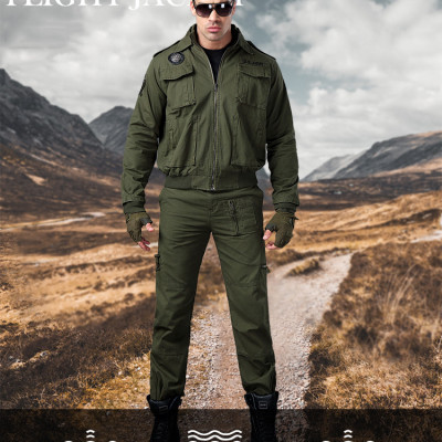 Áo Khoác Nam Cách Nhiệt Vải Kaki Cao Cấp US ARMY U799, Áo Khoác Kaki Lính 2 Lớp Phong Cách Cực Ngầu -HÀNG CHÍNH HÃNG