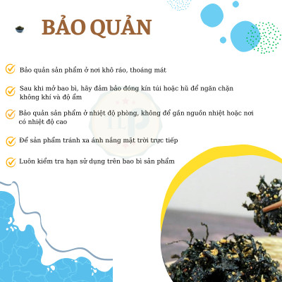 RONG BIỂN CHÁY TỎI TÂN LỘC PHÁT BỊCH 100G