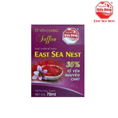 Yến Chưng Sẵn Saffron Tươi YẾN SÀO BIỂN ĐÔNG ESN hủ 70ml