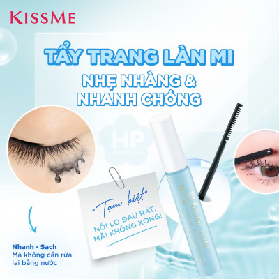 Tẩy Trang Và Làm Sạch Nhanh Làn Mi Kissme Heroine Make Mascara Remover (6.6 mL)