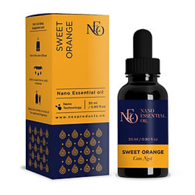 Tinh Dầu Thiên Nhiên Nano Cam Ngọt 30ml