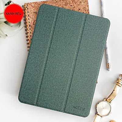 Bao da iPad Pro 12.9 2021 M1 chính hãng Mutural chống sốc - Hàng nhập khẩu ( Tặng kèm kính cường lực Nillkin )