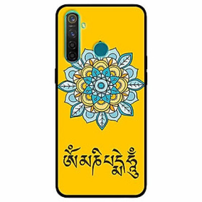 Ốp lưng in cho Realme 5 Pro Mẫu Om Mani Padme Hum