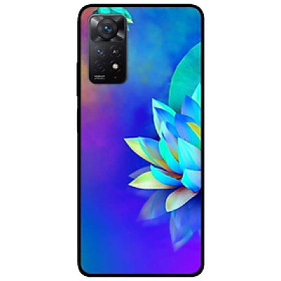 Ốp lưng dành cho Xiaomi Redmi Note 11 Pro 5G - Sen Xanh Tím
