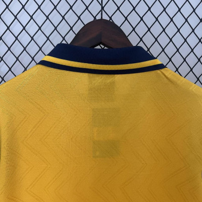 Áo Bóng Đá Retro Arsenal 1996 - Sân Khách bản cao cấp vải Cotton Polyester