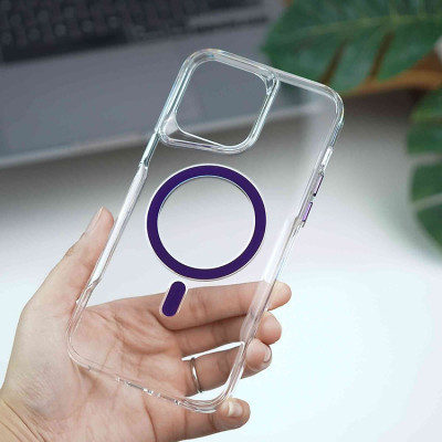 Ốp lưng trong suốt chống ố vàng cho iPhone 15 12 13 14 Pro Max hiệu Likgus CANDY - Ốp chống sốc Nút bấm kim loại, viền bảo vệ camera - Hàng nhập khẩu