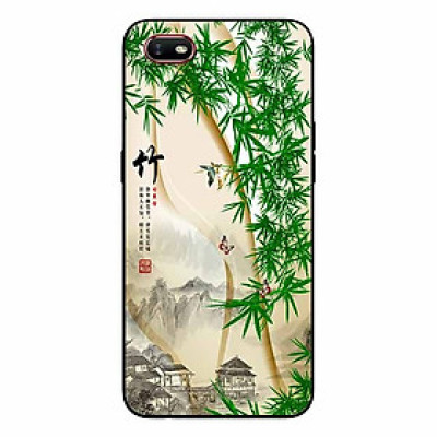 Ốp lưng in cho Realme 2 Tranh Làng Tre
