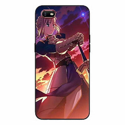 Ốp lưng in cho Realme 2 Cô Gái và Kiếm