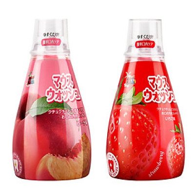 Nước súc miệng trẻ em diệt khuẩn dịu nhẹ Kids Nhật Bản 340ml