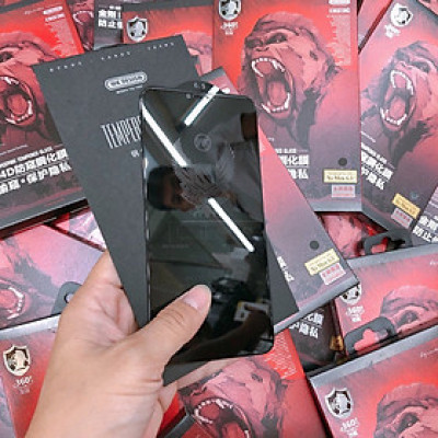 Kính Cường Lực Chống Nhìn Trộm KingKong, Bảo Mật Thông Tin Cho iPhone Xr/Xs/Xsmax/11/11pro/11promax đến 16/16pro/16plus/16promax - Không Hộp - Dán Full Màn - Hàng Nhập Khẩu.