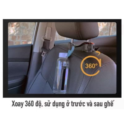 Móc Treo Kiêm Kẹp Đỡ Điện Thoại Đa Năng, Phù Hợp Nhiều Dòng Xe, Giúp Để Các Vật Nặng Gọn Gàng Trên Ô Tô Khi Di Chuyển, Vừa Giữ Chắc Chắn Các Dòng Smartphone, Dễ Dàng Và Tiện Lợi Khi Xem Video, Đọc Nội Dung Không Cần Cầm Lâu, Dễ Sử Dụng, Lắp Đặt Nhanh Chóng, Chất Liệu Nhựa Siêu Bền Chịu Tải Trọng Lớn, Nhiều Màu Thời Trang