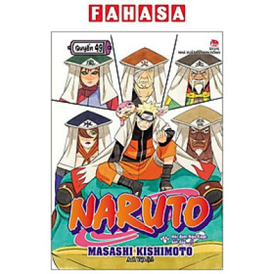 Sách - Naruto - Tập 49 - Hội Đàm Ngũ Kage, Bắt Đầu…!! (Tái Bản 2025)