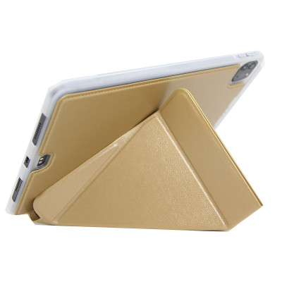 Bao Da Cao Cấp Dành Cho iPad Pro 11 inch M4 2024 Chính Hãng Onjess Lưng Silicon Chống Sốc, Gấp Dựng Đứng Và Ngang Tiện Lợi - Hàng Chính Hãng