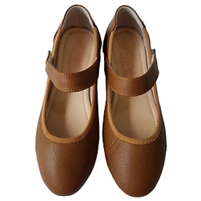 Giày Búp Bê Nữ Da Bò BIGGBEN Cao Cấp BB122