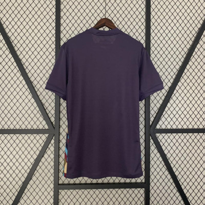 Áo Bóng Đá Tuyển Anh 2024 - Sân Khách bản cao cấp vải Cotton Polyester