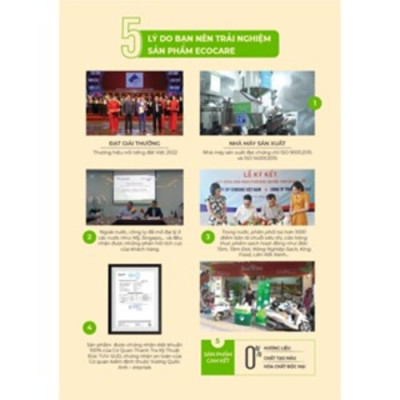 Xịt Thảo Mộc Ecocare chữa muỗi đốt, ngăn côn trùng cắn 50ml