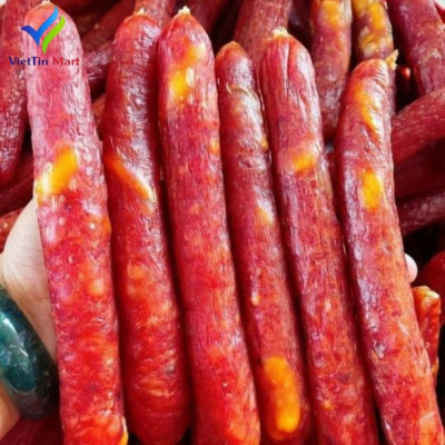 Lạp Xưởng Tôm Trứng Muối Đặc Sản Sóc Trăng 500g