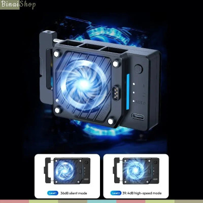 Ulanzi CU01 - Bộ Quạt Tản Nhiệt Di Động 3 Cấp Độ, Tích Hợp Pin Dành Cho Máy Ảnh DSLR - Hàng chính hãng