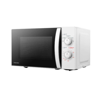 [Hàng Chính Hãng] Lò Vi Sóng Toshiba 20 Lít MWP-MM20P(WH) – Cơ Học, Hâm Nóng Nhanh, Rã Đông Tiện Lợi