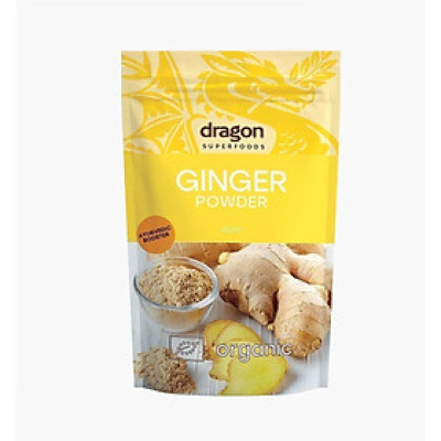 Bột gừng nguyên chất hữu cơ 200gr - Dragon Superfoods