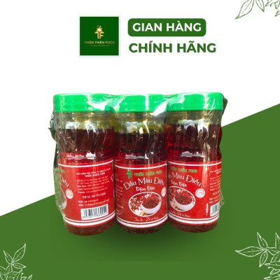 Combo 6 Chai Màu Dầu Điều Thiên Thiên Food 100ml Dùng Tạo Màu Cho Món Ăn Hấp Dẫn Hơn.