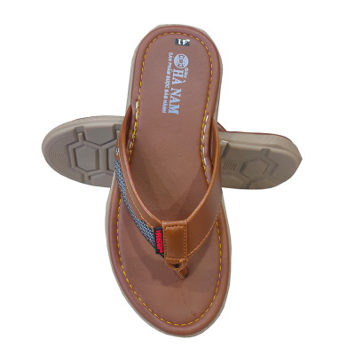 Dép Xỏ Ngón Nam Da Bò Thật TiTi ĐÔ Cao Cấp DNA2167d