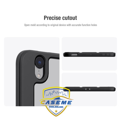 Bao Da Dành Cho iPad Mini 6/Mini 7 Bevel Leather Case Hiệu Nillkin - Hàng Chính Hãng