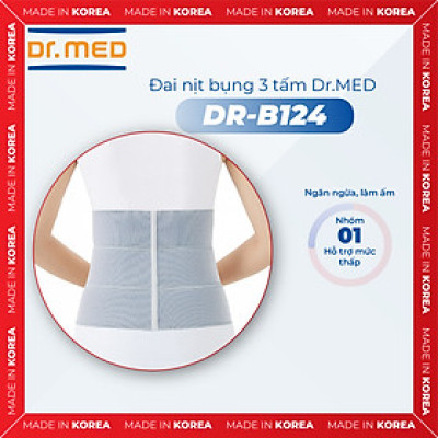 Đai nịt bụng 3 tấm Dr.MED DR-B124