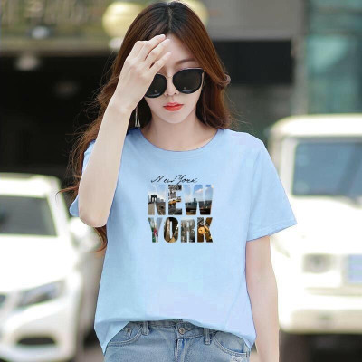  Áo thun nữ MXM form rộng in chữ NewYork thun cotton 4 chiều từ 45-60kg ( ANU039 )