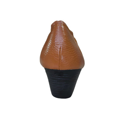Giày Cao Gót Nữ HÀ NAM Da Bò Thật Cao Cấp 5cm GBBN2081