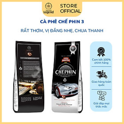 Cà Phê Trung Nguyên Legend Chế Phin 3 – Gói 500g - Vị Chua Nhẹ, Hương Thơm Tinh Tế