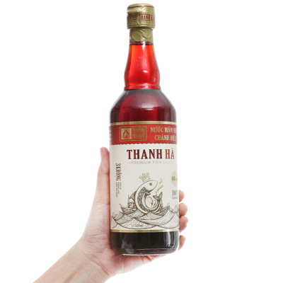 Nước mắm nhĩ chánh hiệu Phú Quốc Thanh Hà 40N - 520ml 