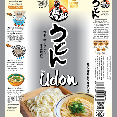Mì Udon Khô Ông Chà Và 300g (Udon Noodles)