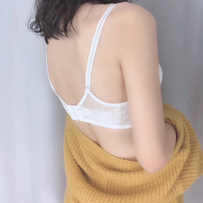 BỘ  LÓT ĐÚC KHÔNG GỌNG PHỐI REN LƯNG B04