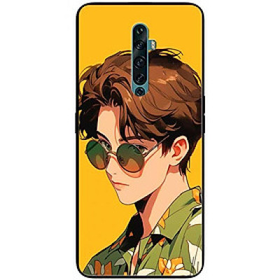 Ốp lưng cho Oppo Reno 2Z - 2F - 6Z - 7Z 5G - 8Z 5G - 8T 4G - 8T 5G - A96 5G - Chàng Trai Áo Họa Tiết - Hàng Chính Hãng
