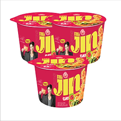 Combo 3 tô Mì Jin Cay Ottogi 110g