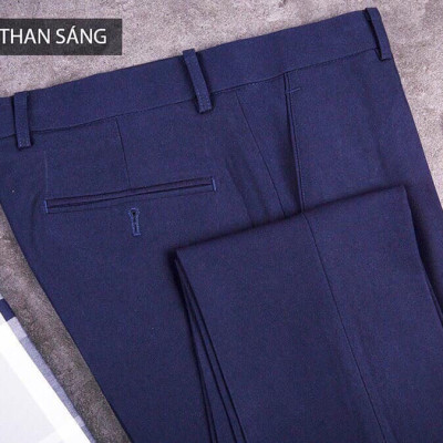 Quần âu nam Hiền Trần BOUTIQUE công sở chất vải chéo 79 cao cấp