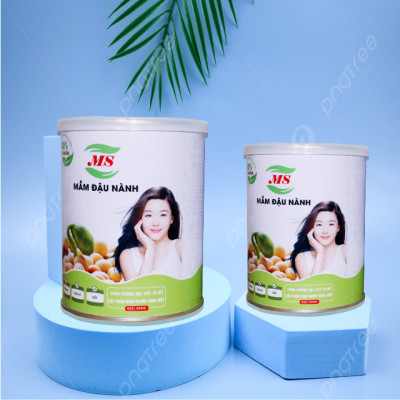 Mầm Đậu Nành Nguyên Xơ (MS) Tăng Vòng 1, Cải Thiện Nội Tiết Phụ Nữ (500g)