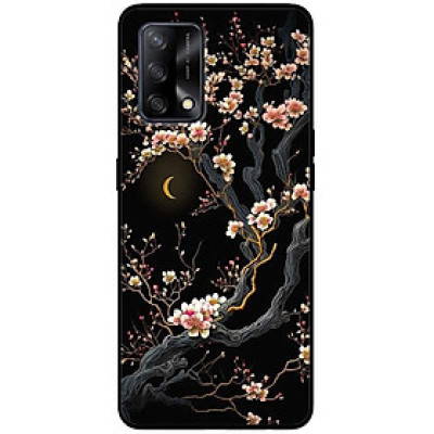 Ốp lưng cho Oppo A74 - A95 4G - A60 4G - A36 - A76 - A96 4G - Đào Đêm Đẹp - Hàng Chính Hãng