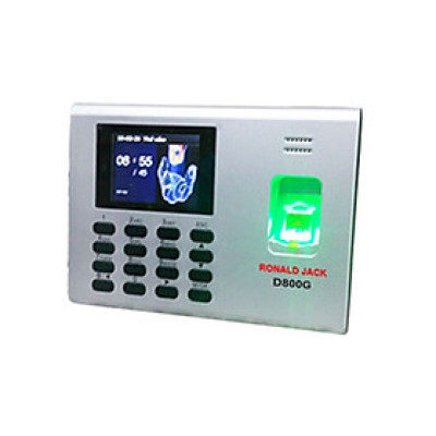 Máy chấm công vân tay Ronal Jack D800G - Hàng Chính Hãng
